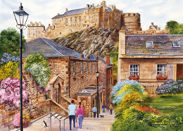 'Edinburgh Vennel' Gibsons 1000 piece jigsaw