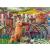 'Cute Dogs in the Garden' Ravensburger 500 piece jigsaw - view 1