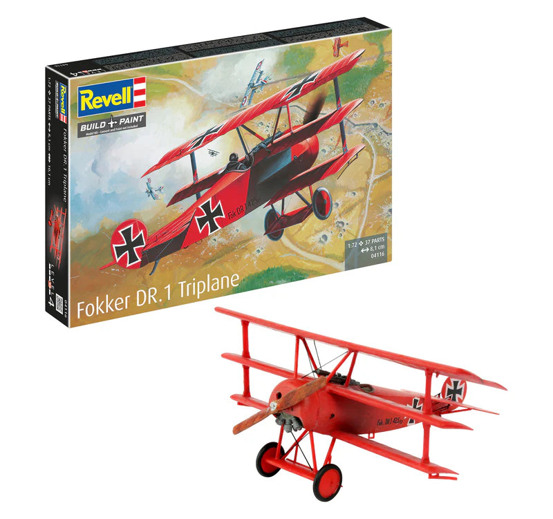 04116 - Revell - Fokker Dr.1 Triplane