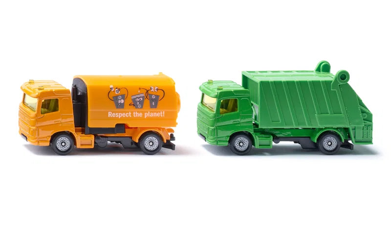 1687 - Siku - Municipal Set Road Sweeper and Truck