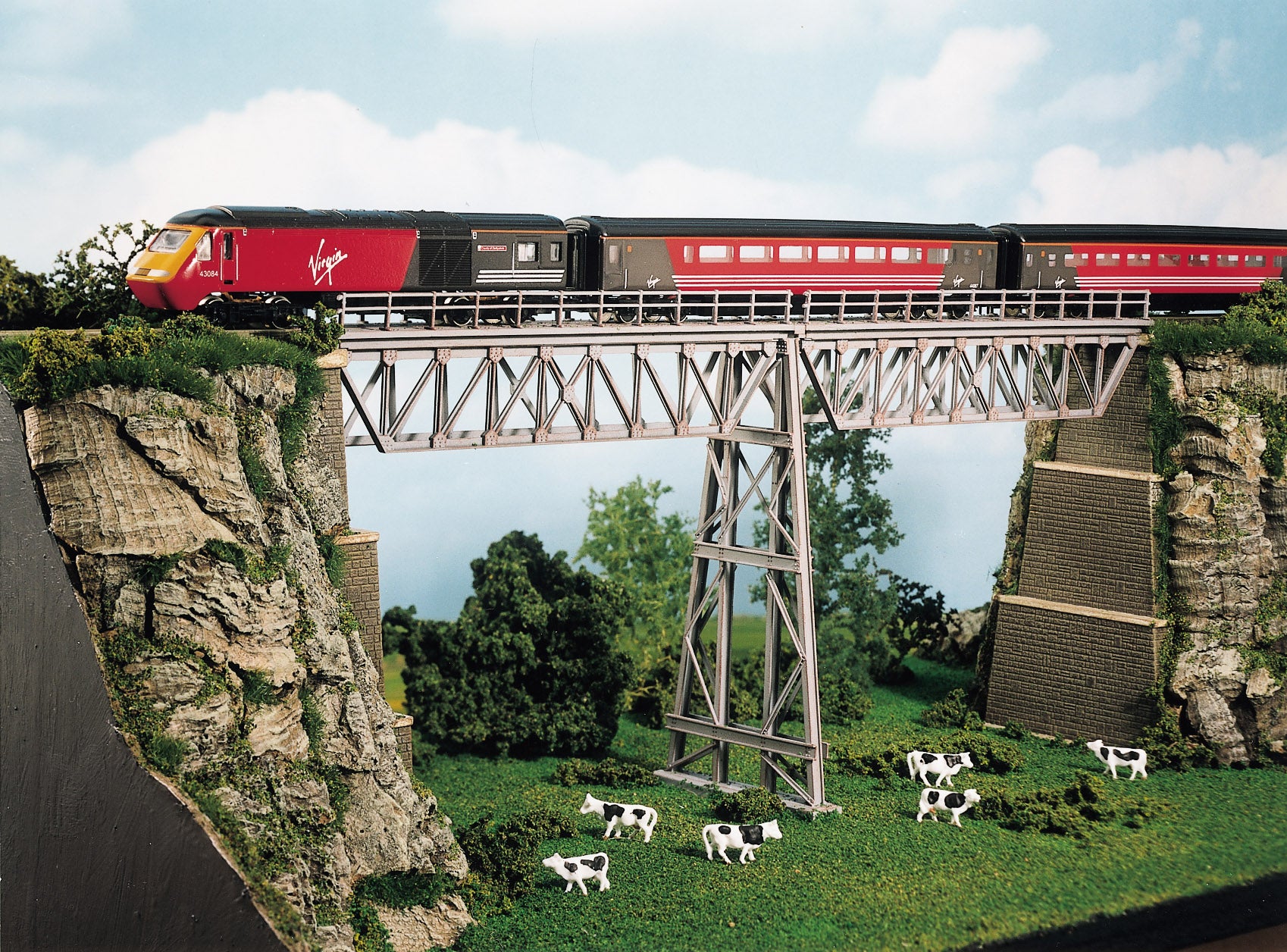 241 - Steel Truss Span with Steel Trestle