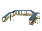 248 - Ratio - N - Modular Covered Footbridge