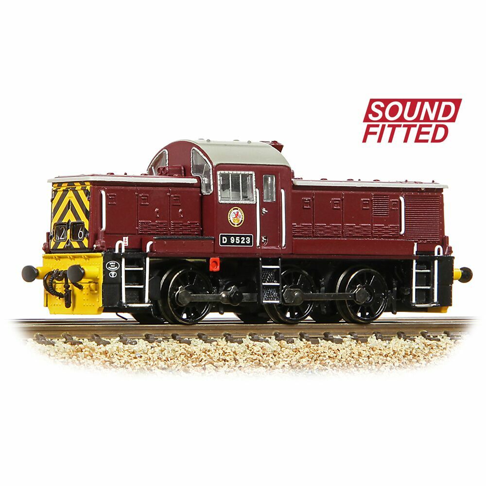 BR Class 14 D9523 BR Maroon Sound Fitted