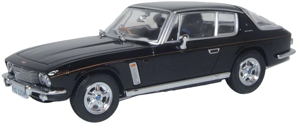 43JI010 - Oxford Diecast - Jensen Interceptor MkIII Black