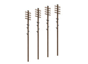 452 - Ratio - OO/HO - Telegraph Poles