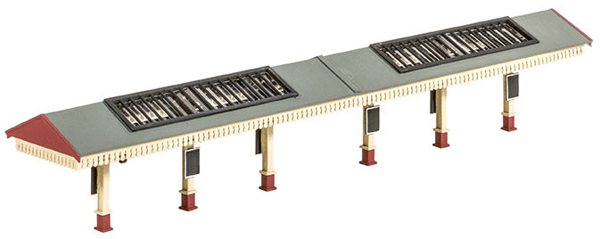 515 - Island Platform Apex Roof Canopy
