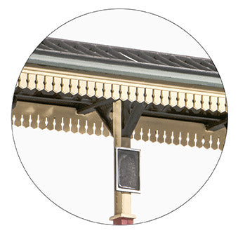 515 - Island Platform Apex Roof Canopy