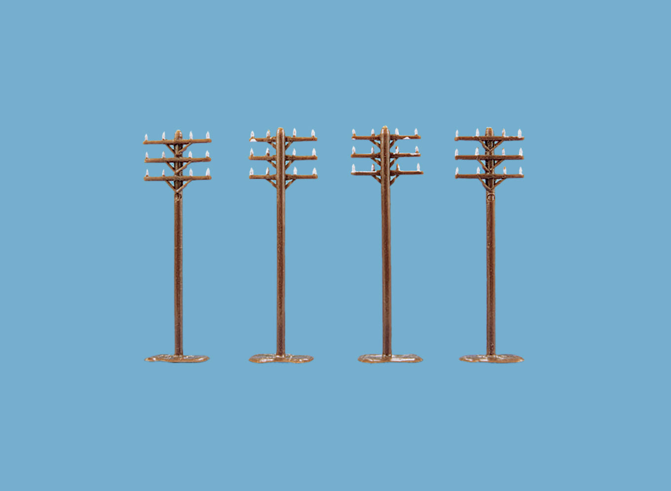 5182 - PECO Modelscene - N - Telegraph Poles