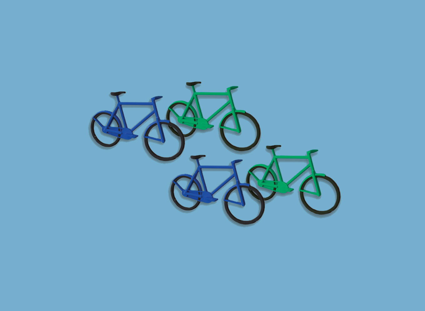 5189 - PECO Modelscene - N - Bicycles