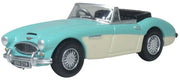 76AH3007 - Oxford Diecast - Austin Healey 3000 Florida Green/Ivory White