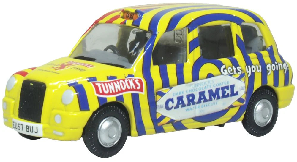 76TX4009 - Oxford Diecast -  TX4 Taxi Tunnocks