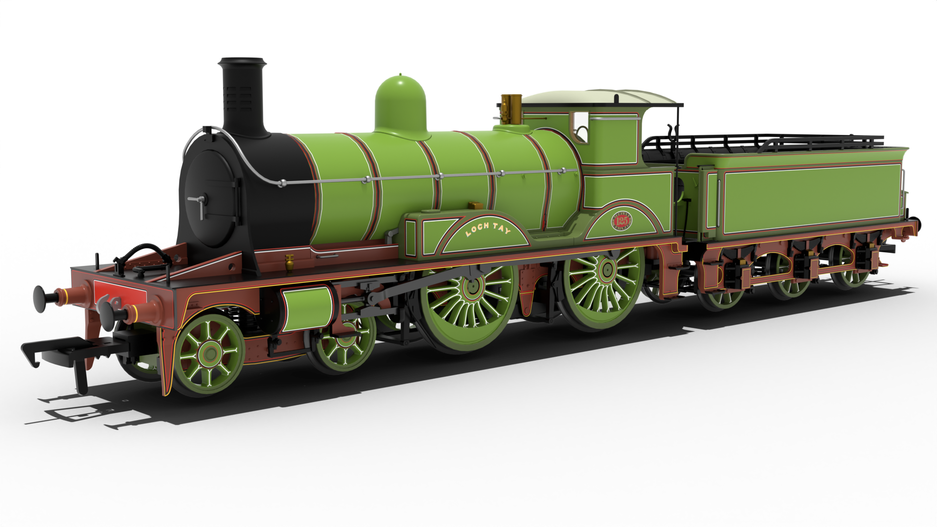 811001 - Rapido - OO - HR Loch Class No.125 'Loch Tay' - DCC Ready