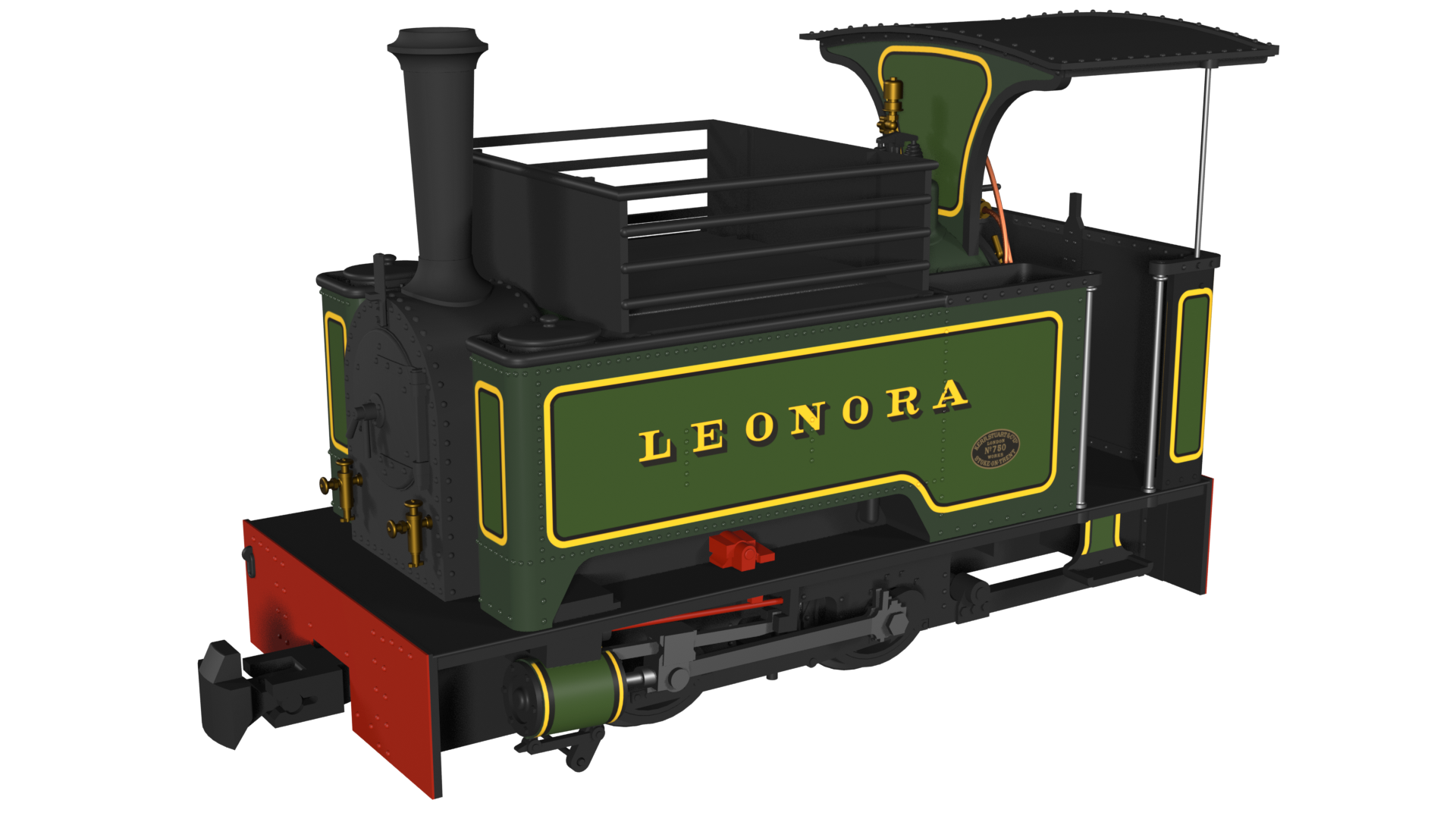 986002 - Rapido - Kerr Stuart Sirdar 'Leonora' - Lined Green