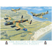 'The Battle of Britain Memorial Flight' Metal Wall Sign