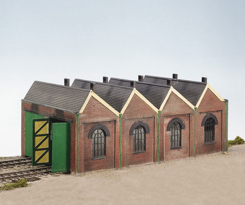 CK12 - Wills Craftsman Two Road Engine Shed