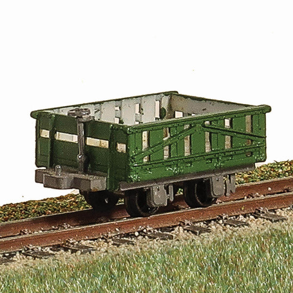 DUNDAS-R/Stock Kit-OO-9-Hudson 4 Wheel Wooden Bodied Drop Dide Open Wagon