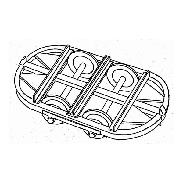 DM41 - DUNDAS - OO-9 - Hudson Wagon Chassis Kit