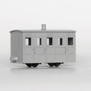 DM43 - DUNDAS - OO-9 - Ffestiniog & Blaenau Rly 4 Wheel 3rd Class Coach Kit