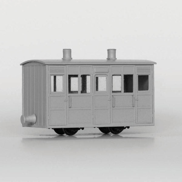 DUNDAS-R/Stock Kit-OO-9-Ffestiniog & Blaenau Rly 4 Wheel 1st/2nd Class Coach