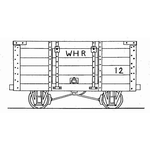 DM51 - DUNDAS - OO-9 - Welsh Highland Rly 4 Ton Mineral Wagon Kit
