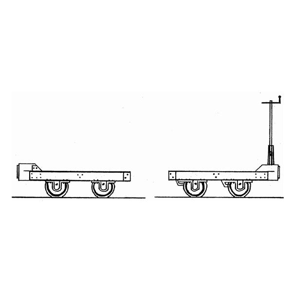 DUNDAS-R/Stock Kit-OO-9-Hudson 1950's Wagon Bogies