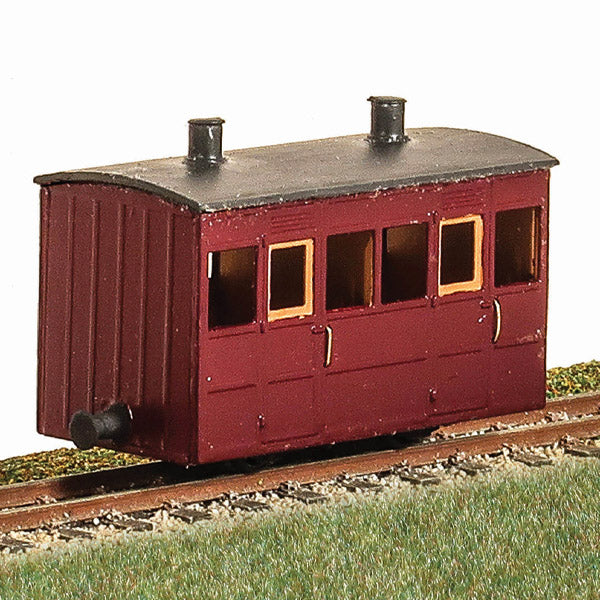 DM67 - DUNDAS - OO-9 - Victorian 2 Comp. Panelled Coach Kit