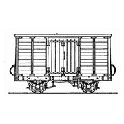 DM70 - DUNDAS - OO-9 - Tralee & Dingle Railway Covered Goods Van (9mm Gauge) Kit