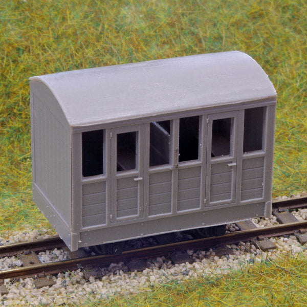 DUNDAS-R/Stock Kit-OO-9-Freelance Panelled 4 Wheel 3rd Class 2