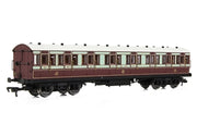 E86030 - EFE Rail - 54ft non-Corridor Composite Caledonian Railway Plum & Off-White	OO