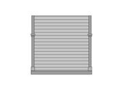 GJ01 - Ratio Grand Junction - OO/HO - LNWR Wooden Station, Plain Boarded End Panels (4)
