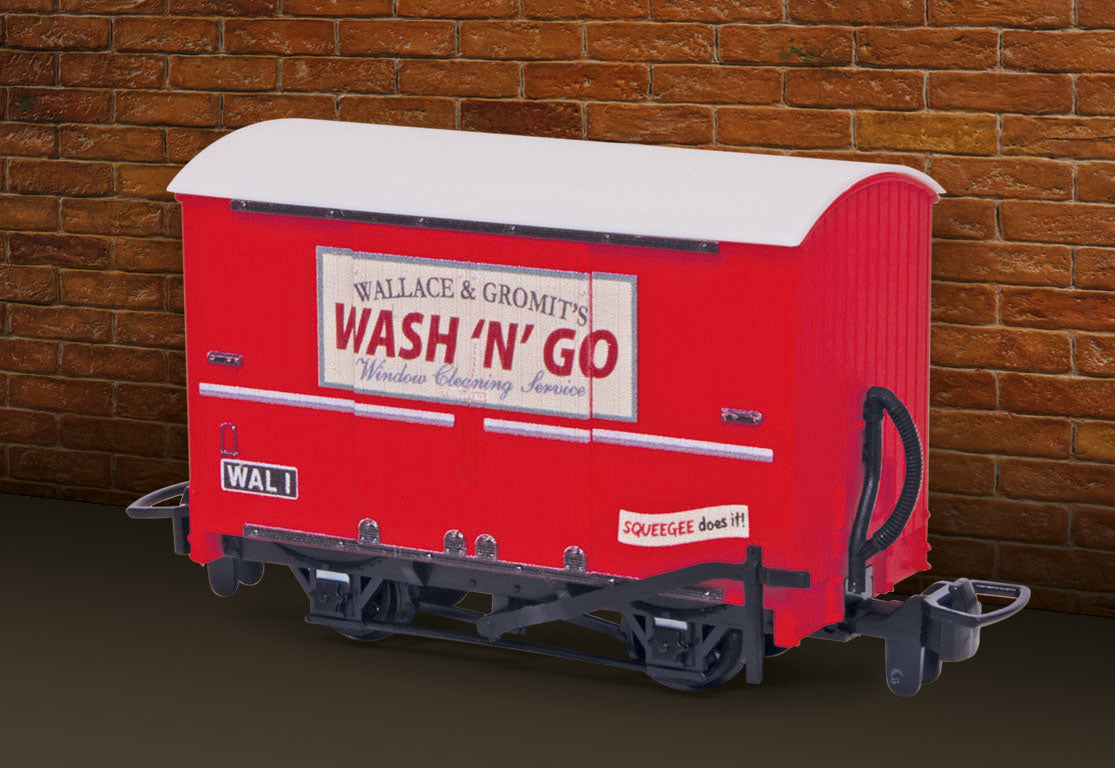 GRAA050 - PECO - OO-9 - Ready-to-run Box Van Wallace & Gromit Aardman 50th Anniversary Wagon Collectors Set