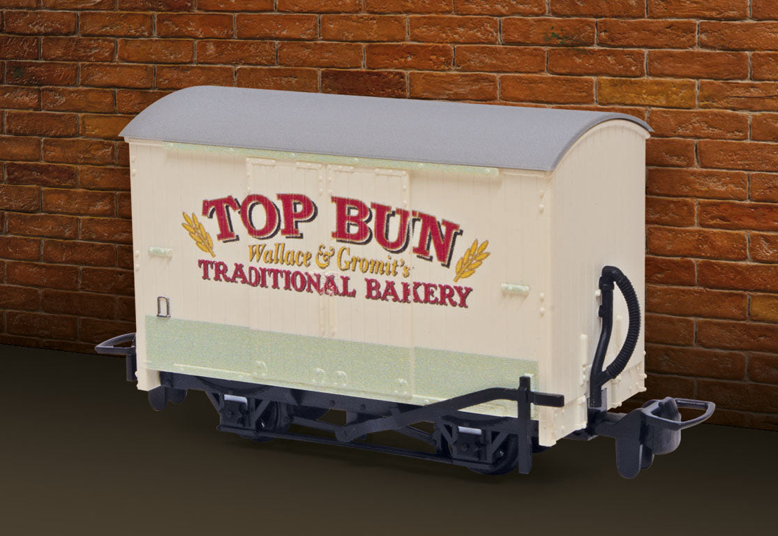 GRAA050 - PECO - OO-9 - Ready-to-run Box Van Wallace & Gromit Aardman 50th Anniversary Wagon Collectors Set
