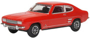 76CP002 - Oxford Diecast - Ford Capri Mk1 Sunset Red