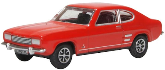 76CP002 - Oxford Diecast - Ford Capri Mk1 Sunset Red