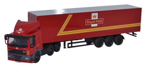 76DAF001 - Oxford Diecast - DAF 85 40ft Box Trailer Royal Mail