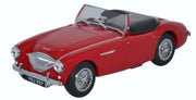 AH1005 - Oxford Diecast - Austin Healey 100 BN1 (Roof down) Carmine Red