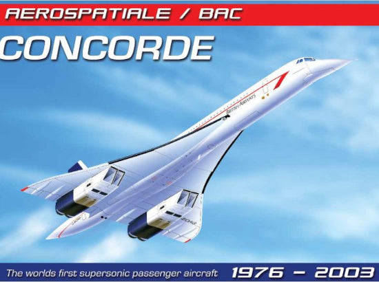 'Concorde 1976 - 2003' Metal Wall Sign