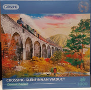 Gibsons 'Crossing Glenfinnan Viaduct' 1000 piece jigsaw