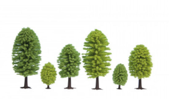 GM1800 - Gaugemaster - Deciduous Trees (10)