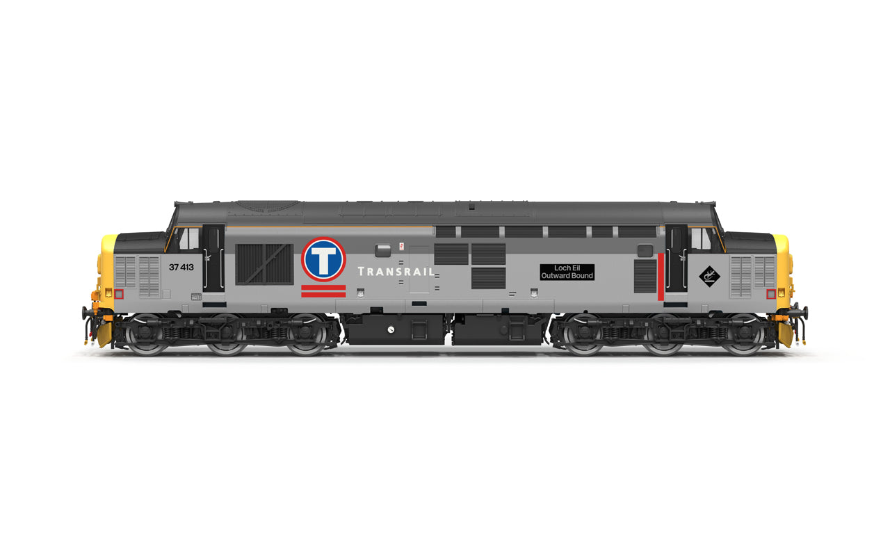 TT3044M - Hornby - TT:120 - Transrail Class 37 Loch Eil Outward Bound 37413