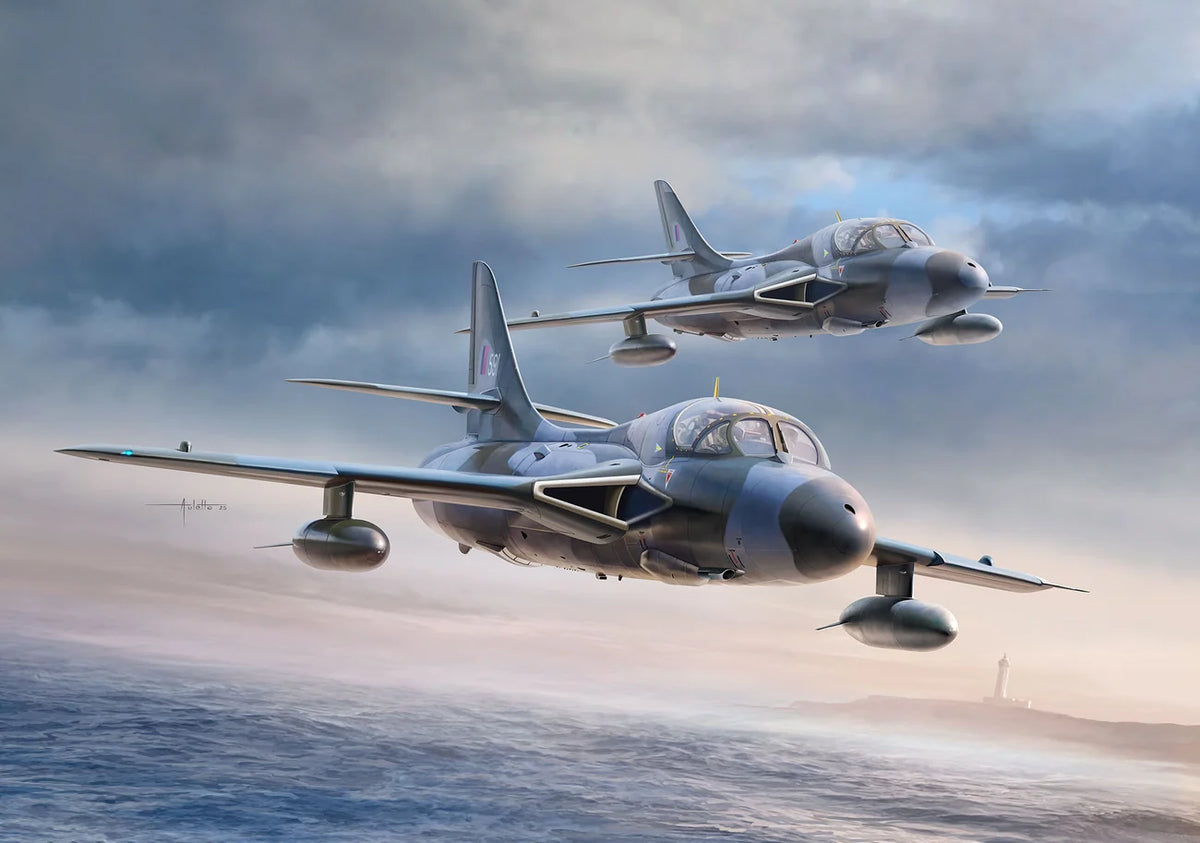 RL03786 - Revell - British Hawker Hunter T.7/T.7A (1:32 Scale)