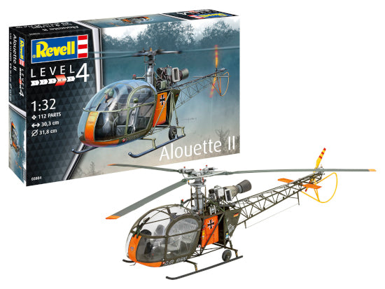 03804 Alouette II 1/32