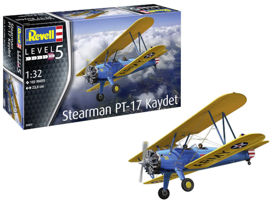 03837 Stearman PT-17 Kaydet 1/32