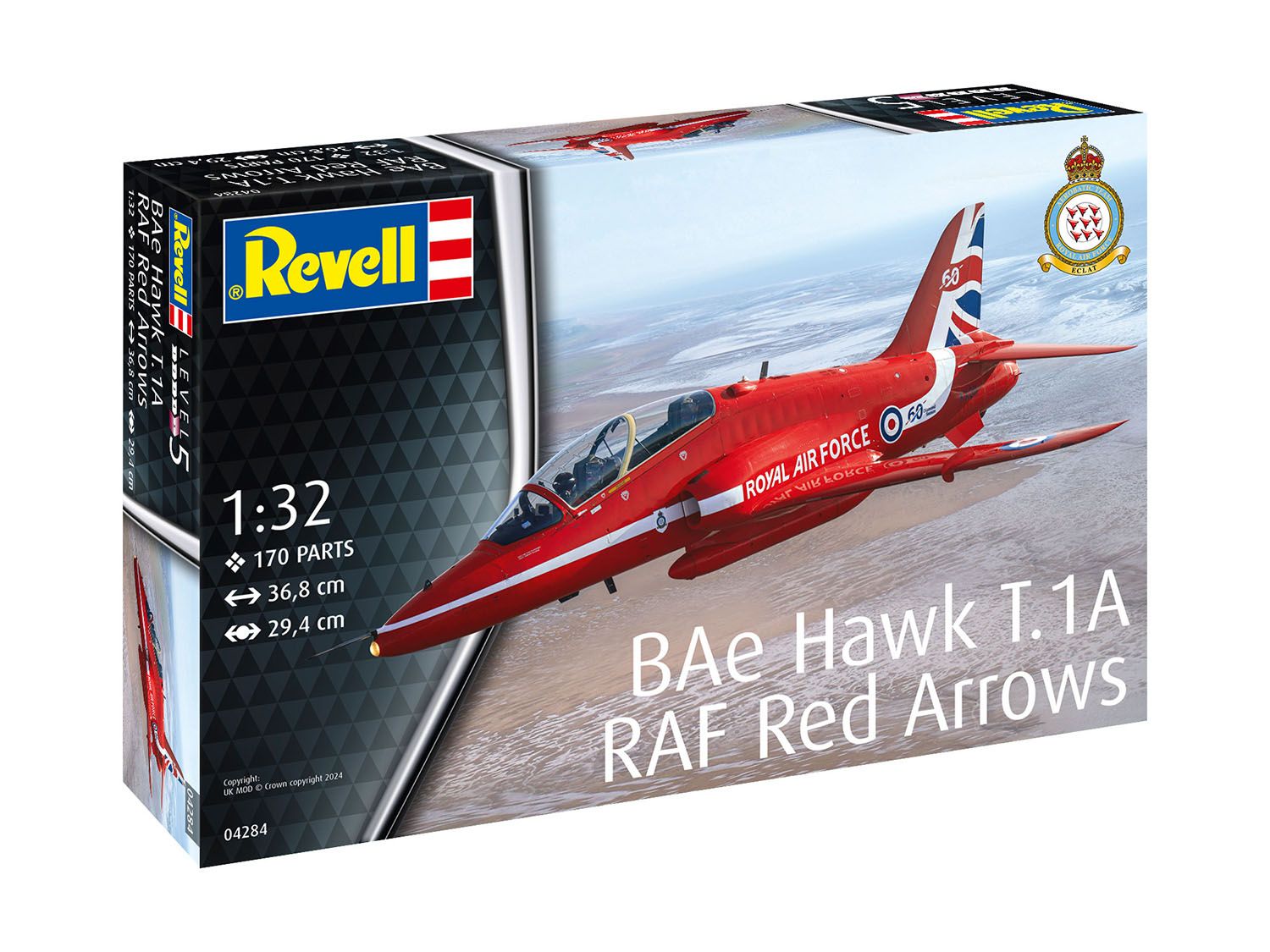 04284 - Revell - BAe Hawk T.1A "RAF Red Arrows"