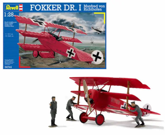 04744 Fokker Dr.1 Manfred von Richthofen 1/28