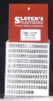 5mm Letters and Numerals