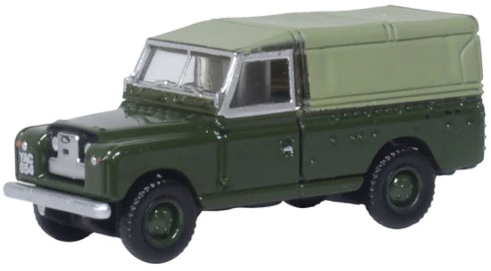 120LAN2011 Land Rover Series II LWB Canvas Bronze Green