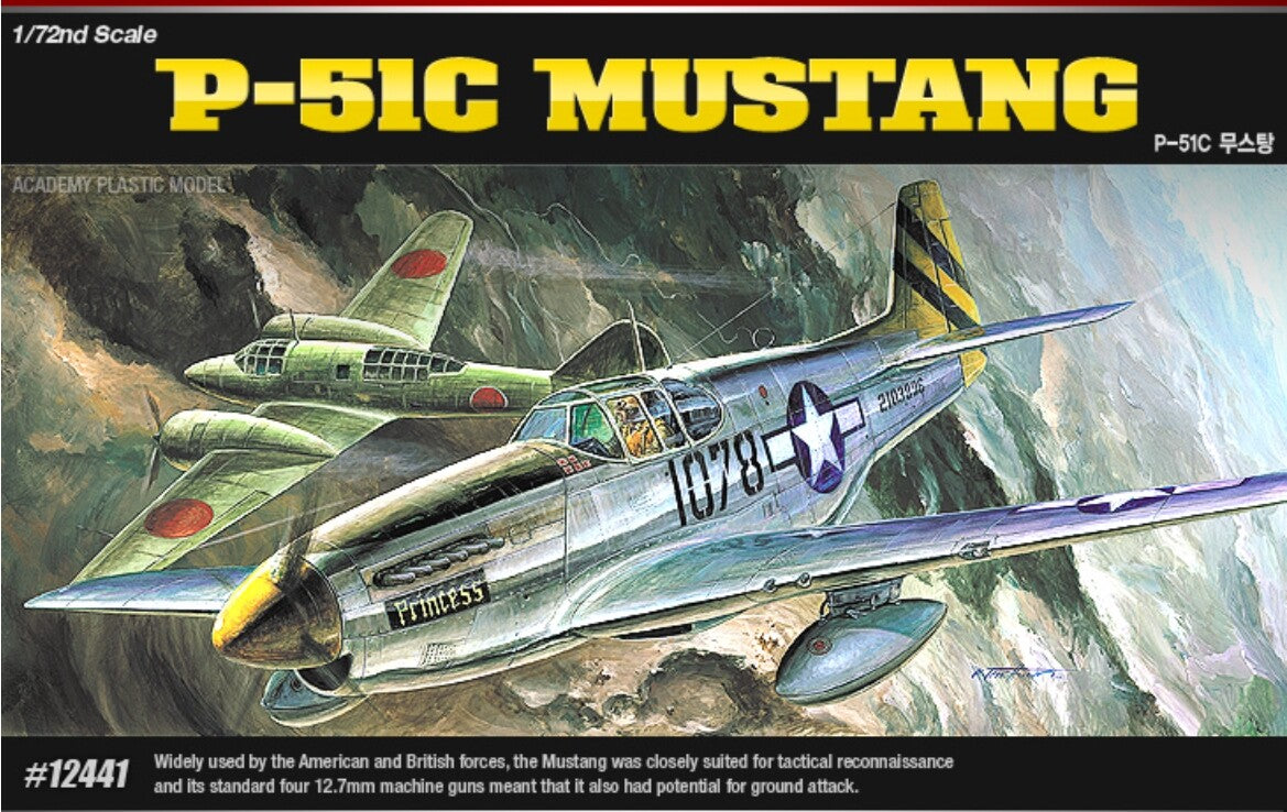 12441 - Academy - P-51C Mustang 1:72