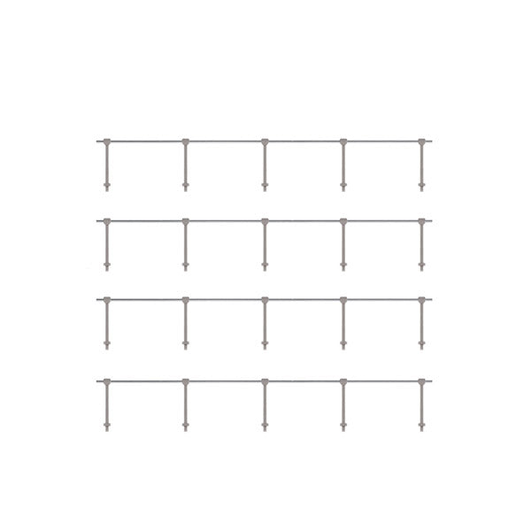 143 - Single Rail Stanchions