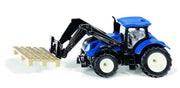 Siku 1544 New Holland With Pallet Fork & Pallet